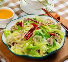 Cabbage Stir-Fried with Pork
