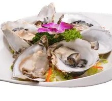 Grilled Garlic Oysters