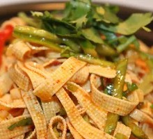 Cold Tofu Skin Salad