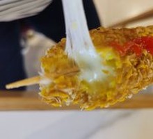 Melted Cheese Hot Dog Sticks
