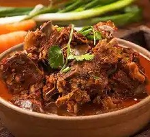Mutton Spine with Vegetables