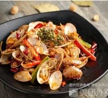 Spicy Stir-Fried Clams