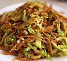 Stir-fried Noodles with Simmered Sauce