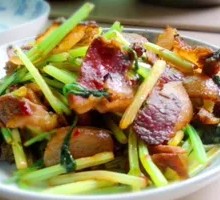 Celery with Preserved Pork