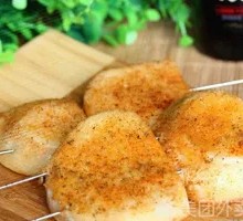 Grilled Steamed Bun Slices