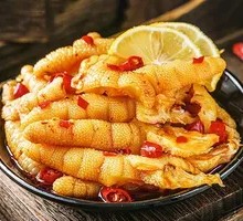 Fire-Charred Lemon Boneless Chicken Feet