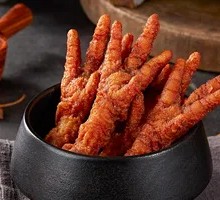 Braised Chicken Feet with Tiger Skin
