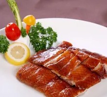 Whole Old Duck with Drinks