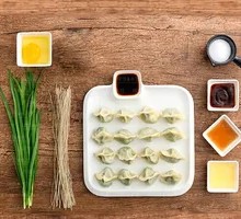 Egg and Chives Dumplings