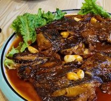 Garlic-Flavored Fish Head