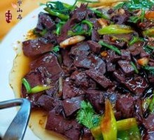 Stir-fried羊Blood