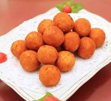 Taro Sweet Potato Balls