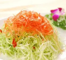 Cabbage and Chicken Strips