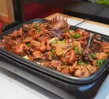 Rooster and Pig Trotter Stir-fry