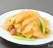 菜心蜇皮