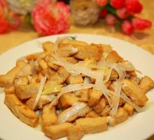Scallion-braised Tofu