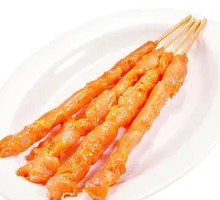 Fried Pork Skewers with Sesame