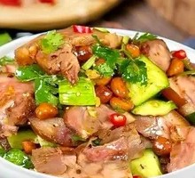 Cucumber with Pork Head Meat