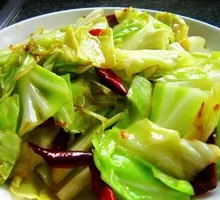 Stir-Fried Cabbage