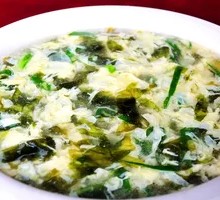 Seaweed and Egg Soup