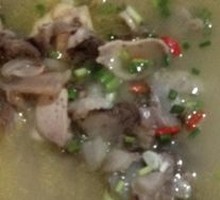 Chicken and Bull Penis Stew