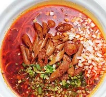 Spicy Pork Intestine Noodles