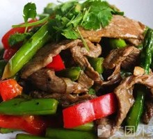 青椒炒牛肉