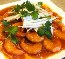 Stewed Large Shrimp