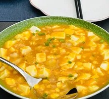 Crab Paste and River Shrimp with Tofu