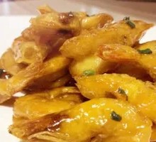 Crispy Fried Shrimp with Sauce