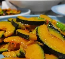 Stir-fried Baby Pumpkin
