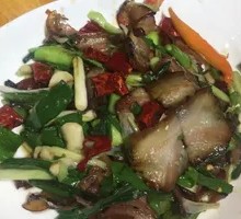 Smoked Bamboo Shoots with Preserved Meats