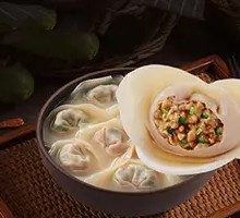 Chinese Pork and Napa Cabbage Dumplings