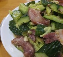 Cucumber with Pork Head Meat