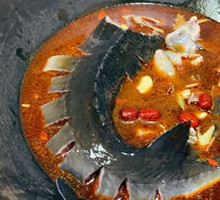 Sturgeon or Catfish Dish
