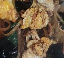 Wood Ear Mushroom and Pork Rice Bowl
