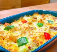 Chicken Curry Rice Bake