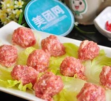 Handmade Pork Meatballs