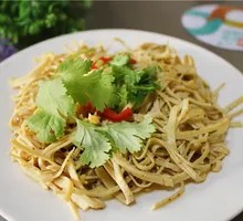 Spiced Tofu Skin Salad