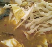 Rice Noodles and Korean Noodles Mixed