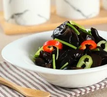 Vinegar-mixed Black Fungus