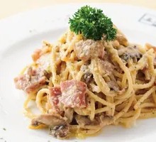 Bacon Cream Pasta