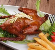 Charcoal-Grilled Squab