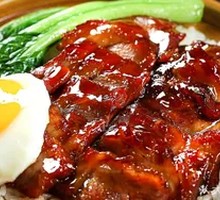 Double Egg Barbecue Rice
