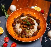 Beef Brisket Rice Bowl