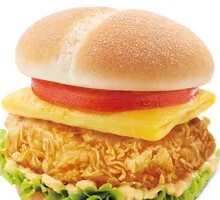 Sunshine Green Grape Chicken Burger