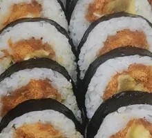 Duck Egg Yolk Sushi