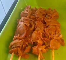 Fried Squid Skewers