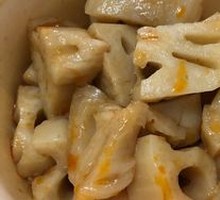 Sweet and Sour Lotus Root with Chicken Feet