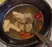 Five-fingered Mulberry Root Stewed Pork Rib Soup